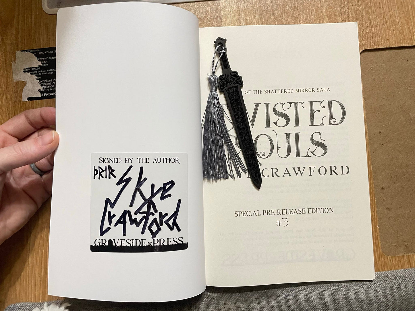 Twisted Souls - Book 1 of The Shattered Mirror Saga by Skye Crawford