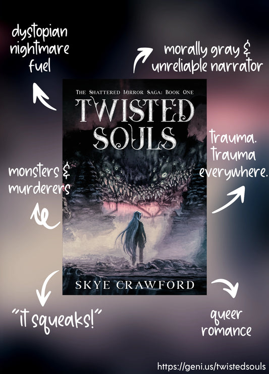 Twisted Souls - Book 1 of The Shattered Mirror Saga by Skye Crawford